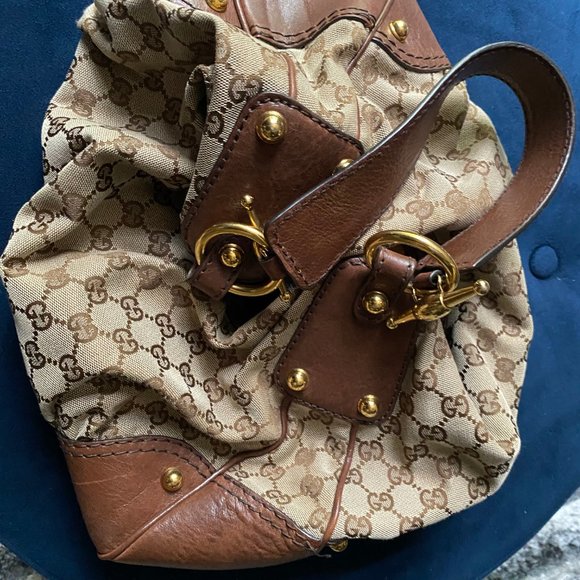 Gucci Vintage Hobo Bag with Gold Hardware - Picture 3 of 3